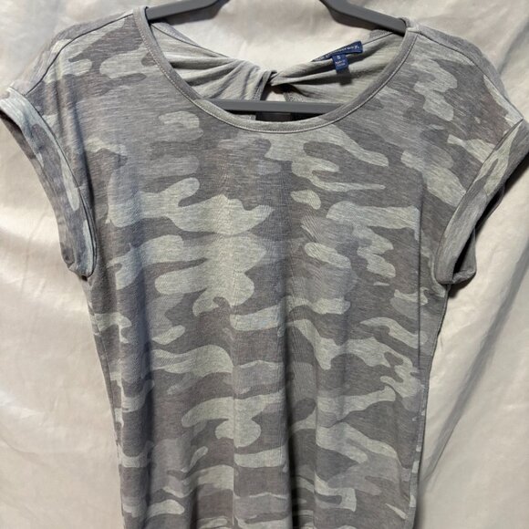 Army Patterned Women's Shirt by Democracy - Size S - Picture 6 of 6